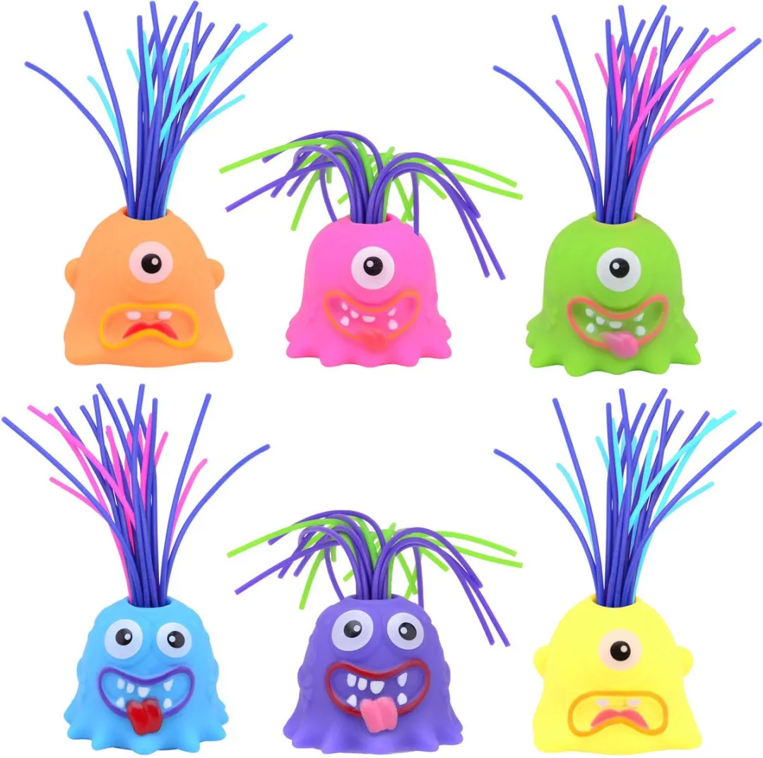 Johntoy Haren Trekken Schreeuwend Monster - Multi Kleuren