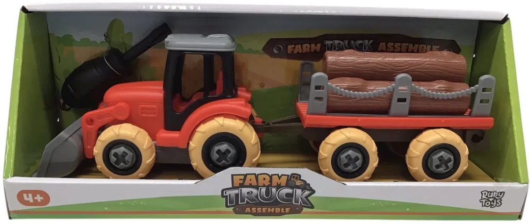 Ruby Toys Farm Truck Tractor met Oplegger