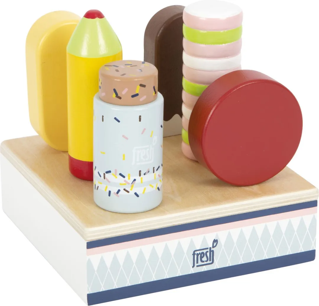 Small Foot Houten IJsjes Fresh Standaard - 7-delig Multicolor