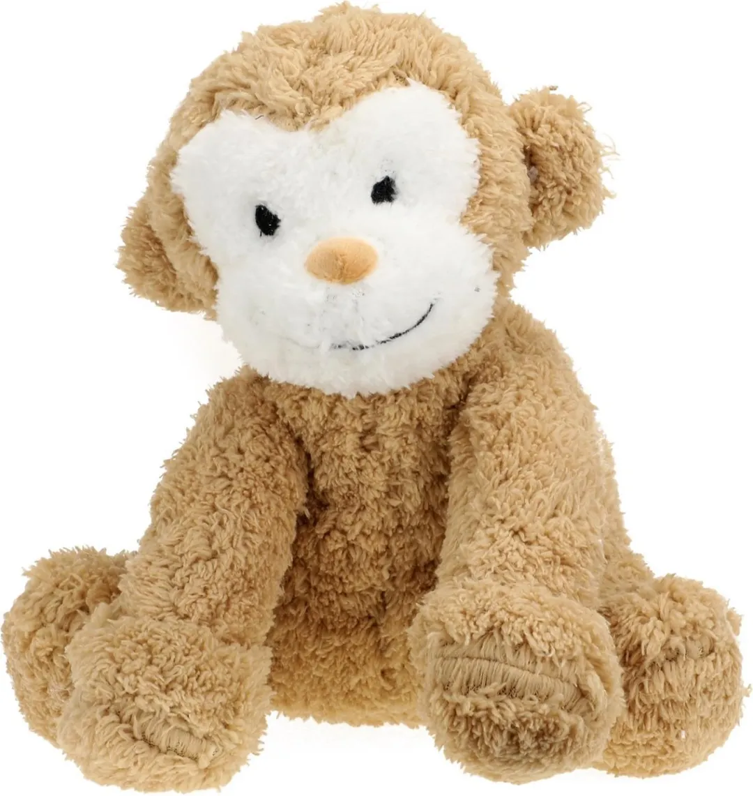 Toi-Toys Knuffeldeken Aap Cadeauverpakking - Bruin