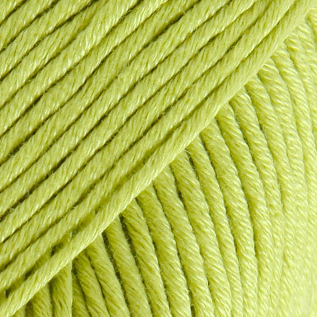 Drops Muskat Uni Colour Appelgroen Katoen Garen