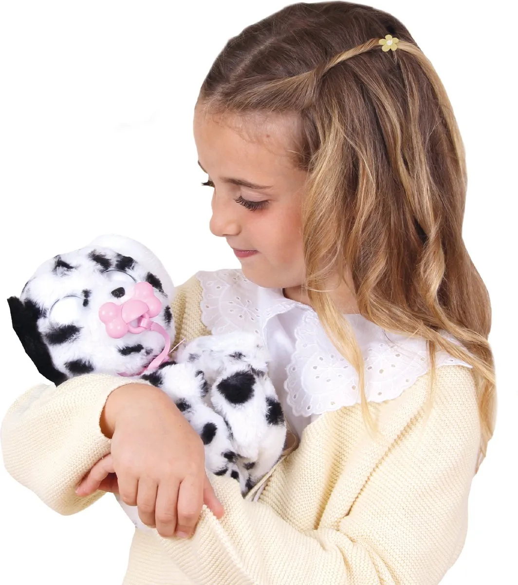 Imc Toys Baby Paws Dalmatiër Interactieve Knuffel - 2x AAA