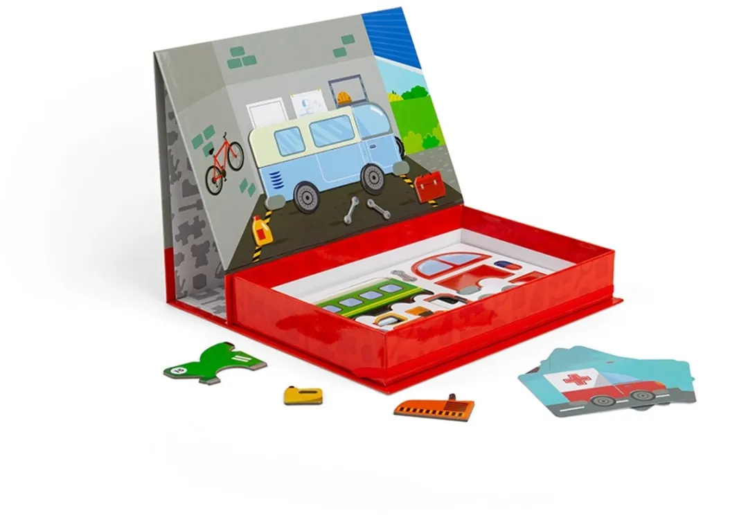 BIGJIGS Mag-Play Mechanic - 10 Stuks - Multikleur