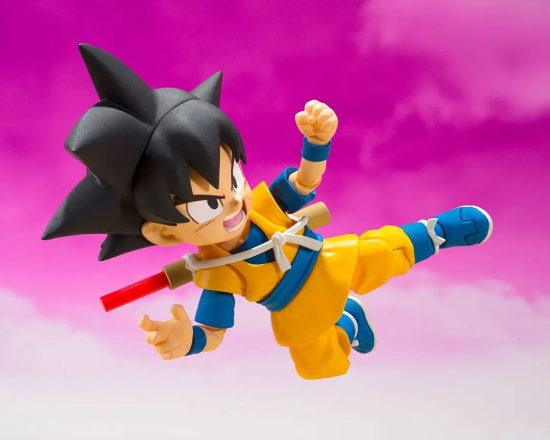 Bandai Tamashii Nations S.H.Figuarts Son Goku Daima Mini - BTN66638-3 - Multi - afbeelding 6 van 6