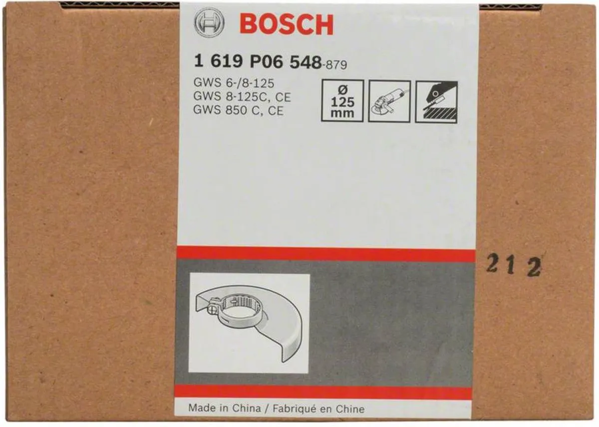 Bosch Beschermkap D 125mm