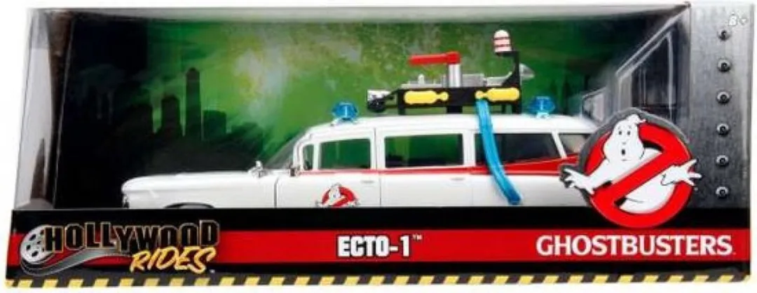Jada Toys 1/24 Cadillac Ecto-1 Ghostbusters - Multicolor