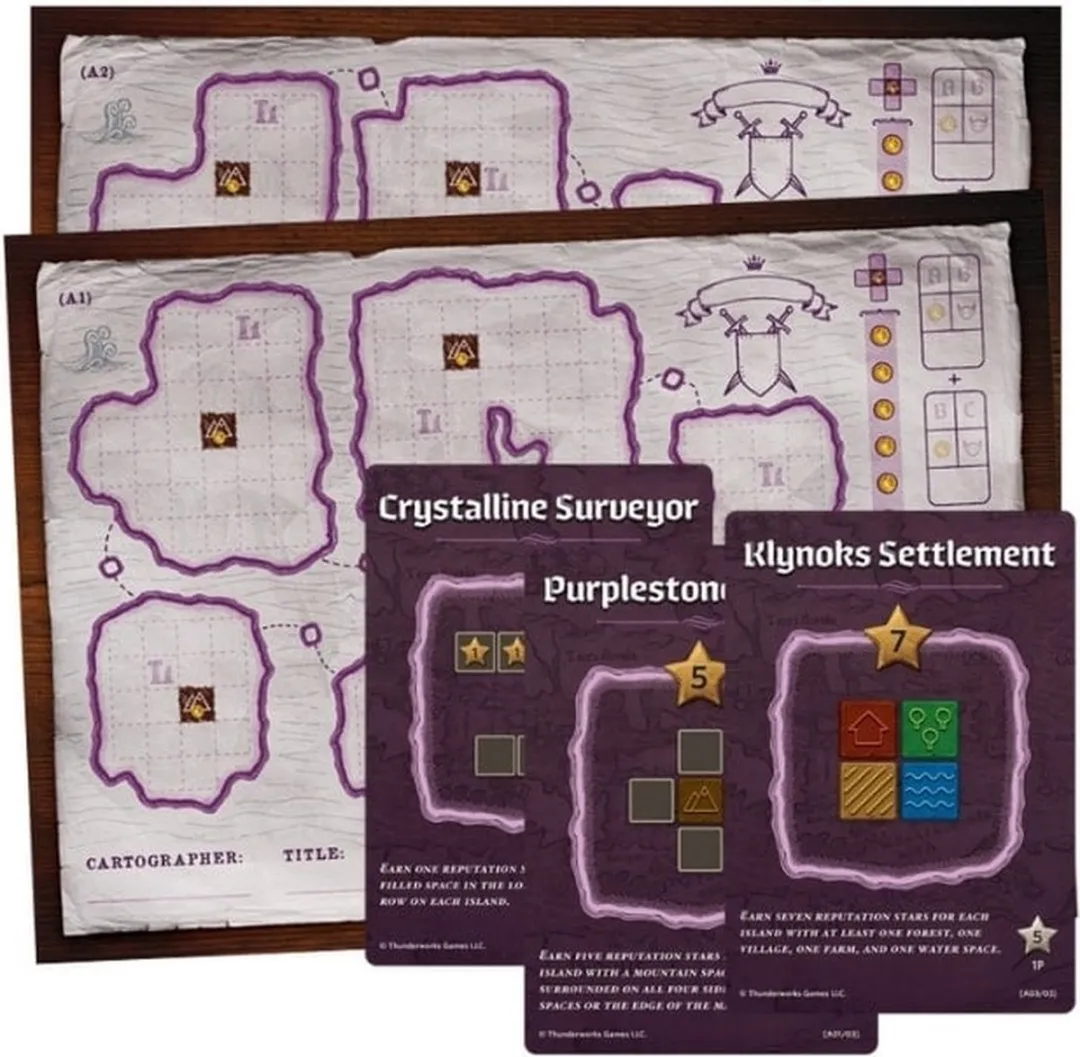 Thunderworks Games Cartographers Map Pack 2: Affril Uitbreiding