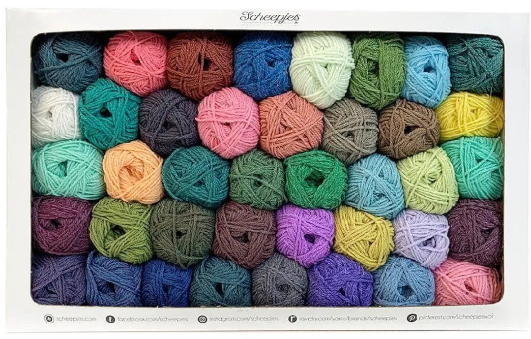 Scheepjes Scrumptious Colour Pack 80 Kleuren - 80x30g