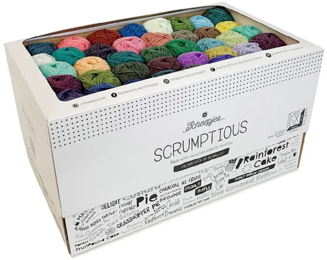 Scheepjes Scrumptious Colour Pack 80 Kleuren