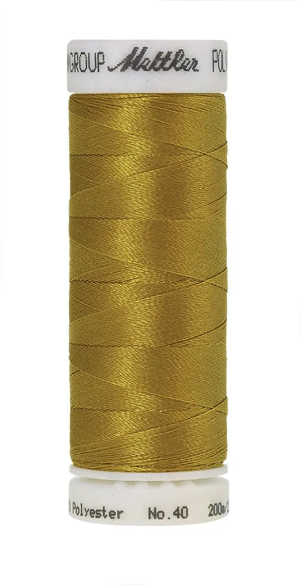 Amann Mettler Polysheen Borduurgaren Geel - 200m