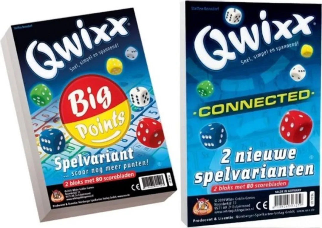 White Goblin Games Qwixx Big Points & Connected