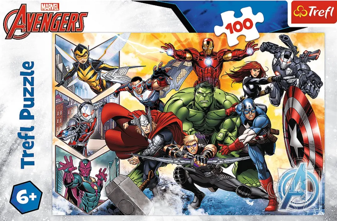 Trefl Avengers Legpuzzel 100 Stuks - Multicolor