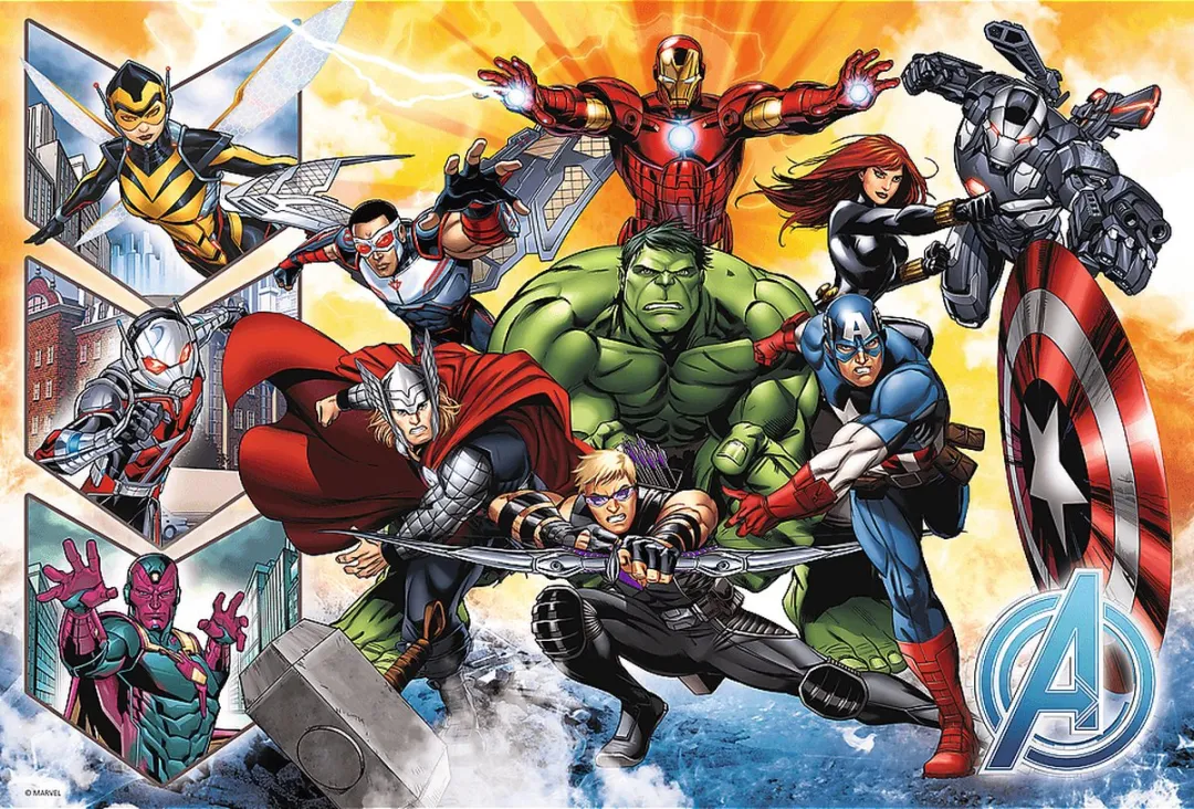 Trefl Avengers Legpuzzel 100 Stuks - Multicolor