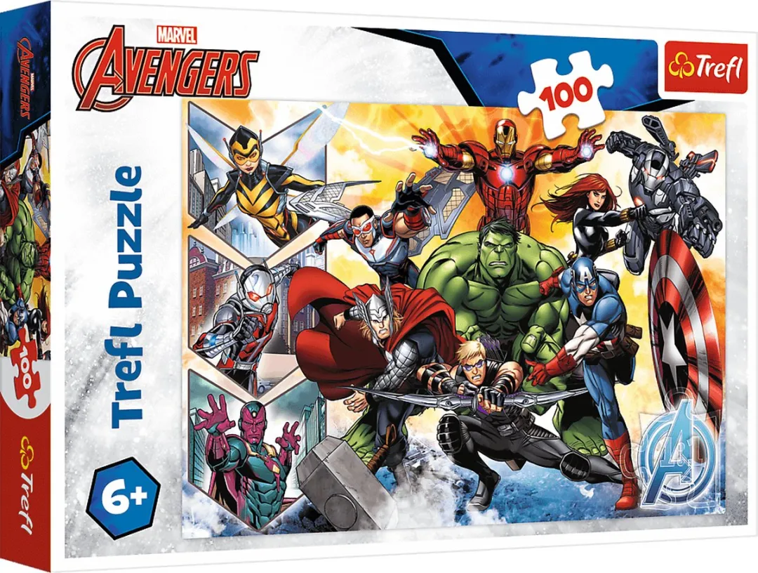 Trefl Avengers Legpuzzel 100 Stuks - Multicolor