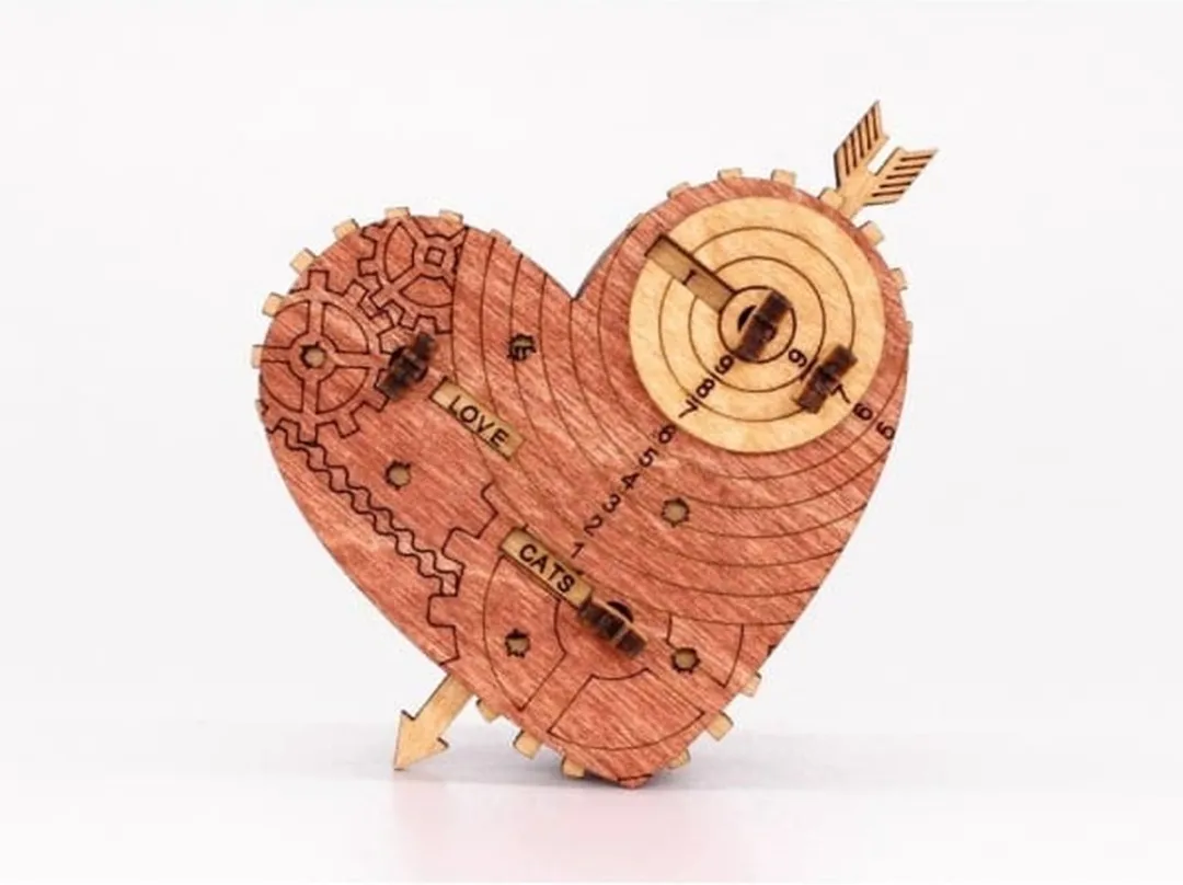 Geronimo Games Tin Woodman's Heart Puzzle