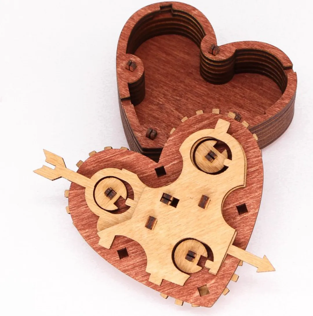 Geronimo Games Tin Woodman's Heart Puzzle - Geheimbox