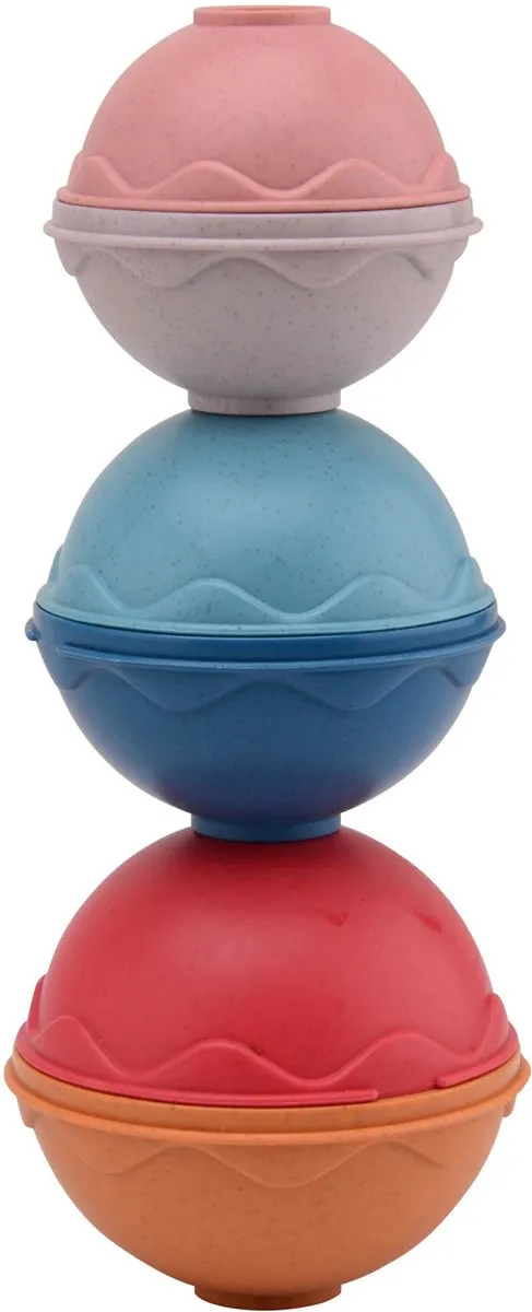 Johntoy Happy World Stapelspeelgoed - Multi - 22285