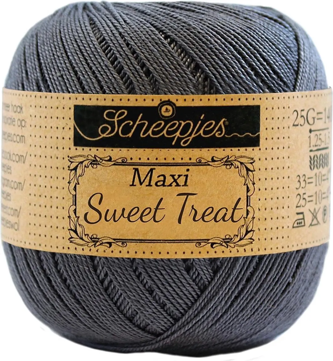 Scheepjes Maxi Sweet Treat 393 Charcoal