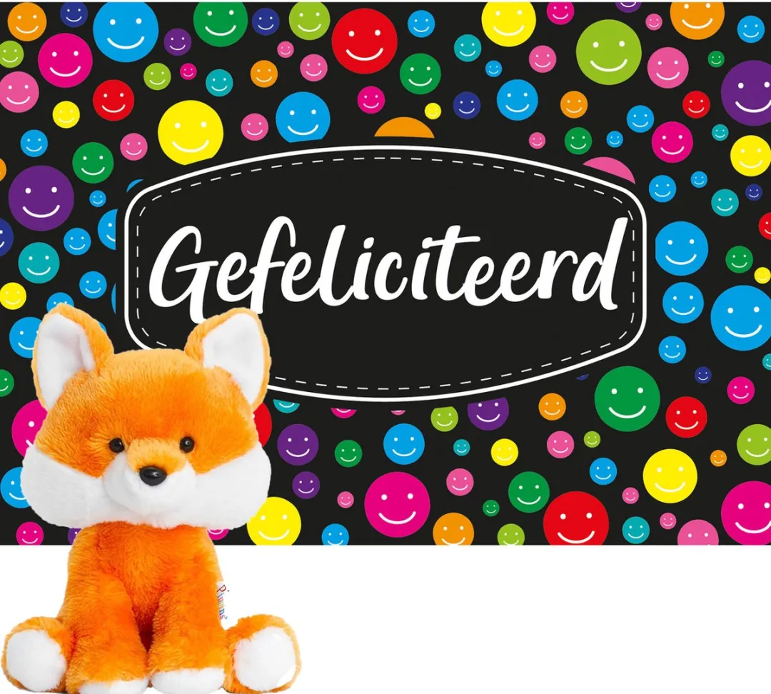 Keel Toys Pluche Vos Knuffel 14cm
