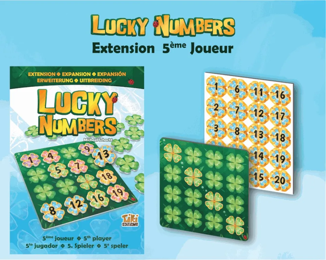 Geronimo Games Tiki Lucky Numbers Uitbreiding 5e Speler