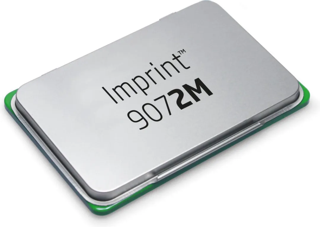 Inktkussen trodat metaal 9052m 110x70mm groen