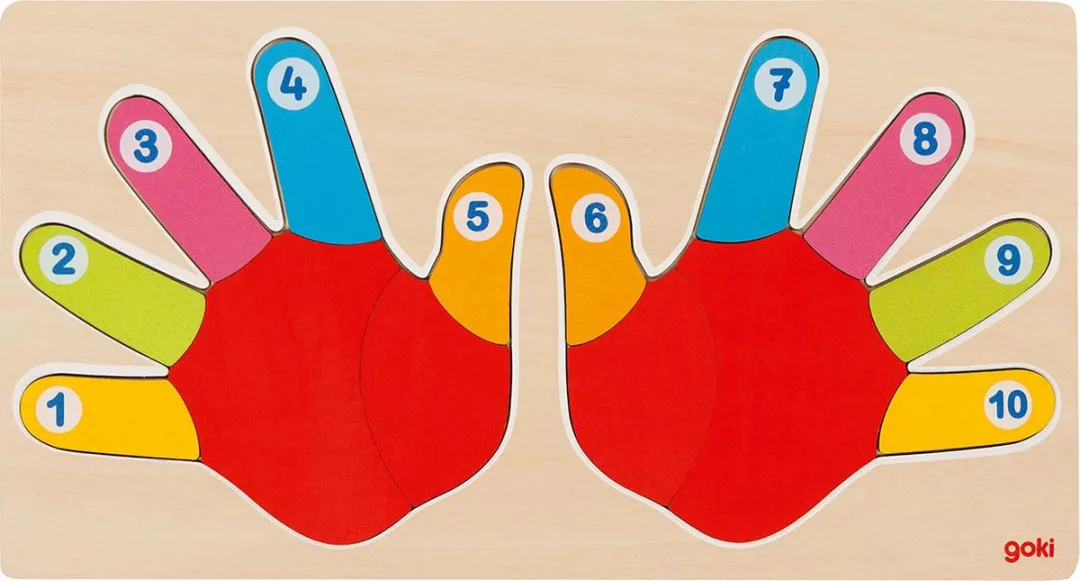 Goki Hands Puzzle 14 Stuks