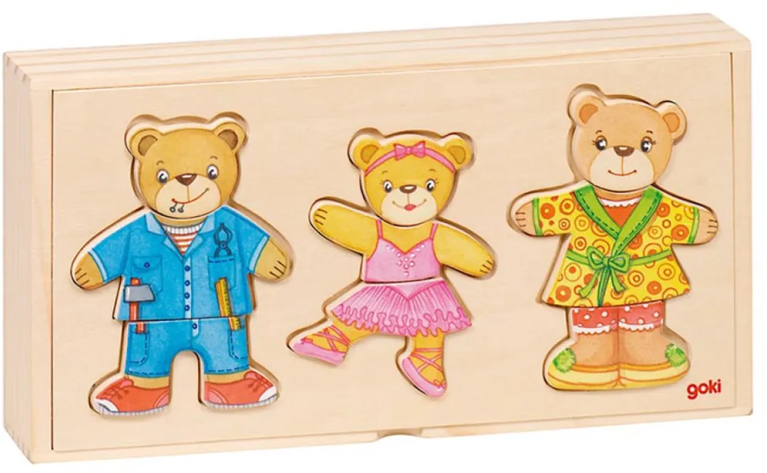 Goki Bear Design Dress Up Box - 36 Stuks - Multicolor