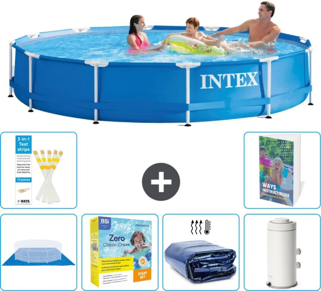 Intex 28210NP Rond Frame Zwembad 366x76cm