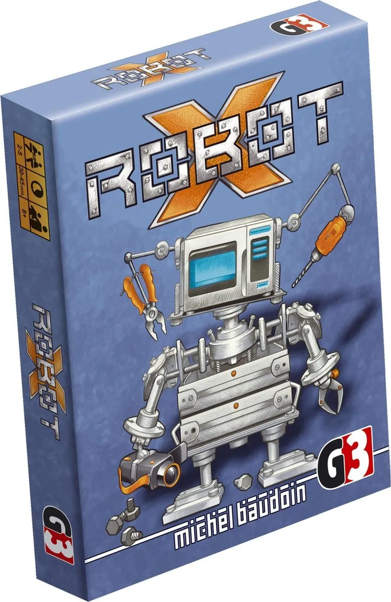 HOT Games Robot-X Bouwset Kaartspel - 2-5 Spelers