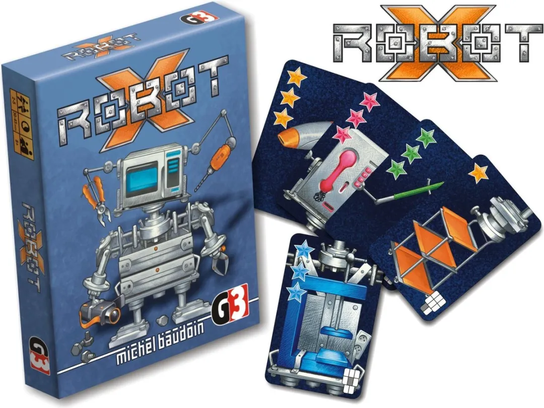 HOT Games Robot-X Bouwset Kaartspel