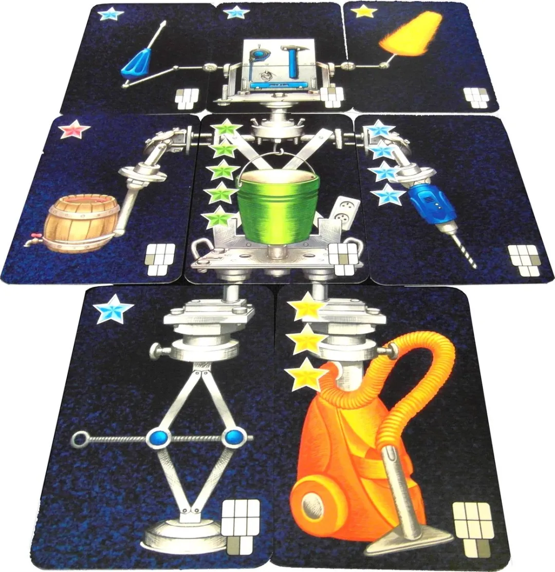 HOT Games Robot-X Bouwset Kaartspel - 2-5 Spelers