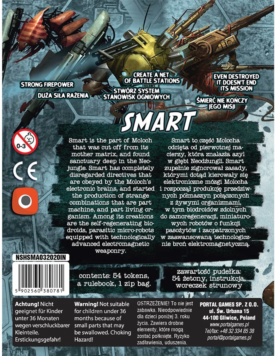 Portal Games Neuroshima HEX 3.0 Smart Uitbreiding - 2-4 Spelers