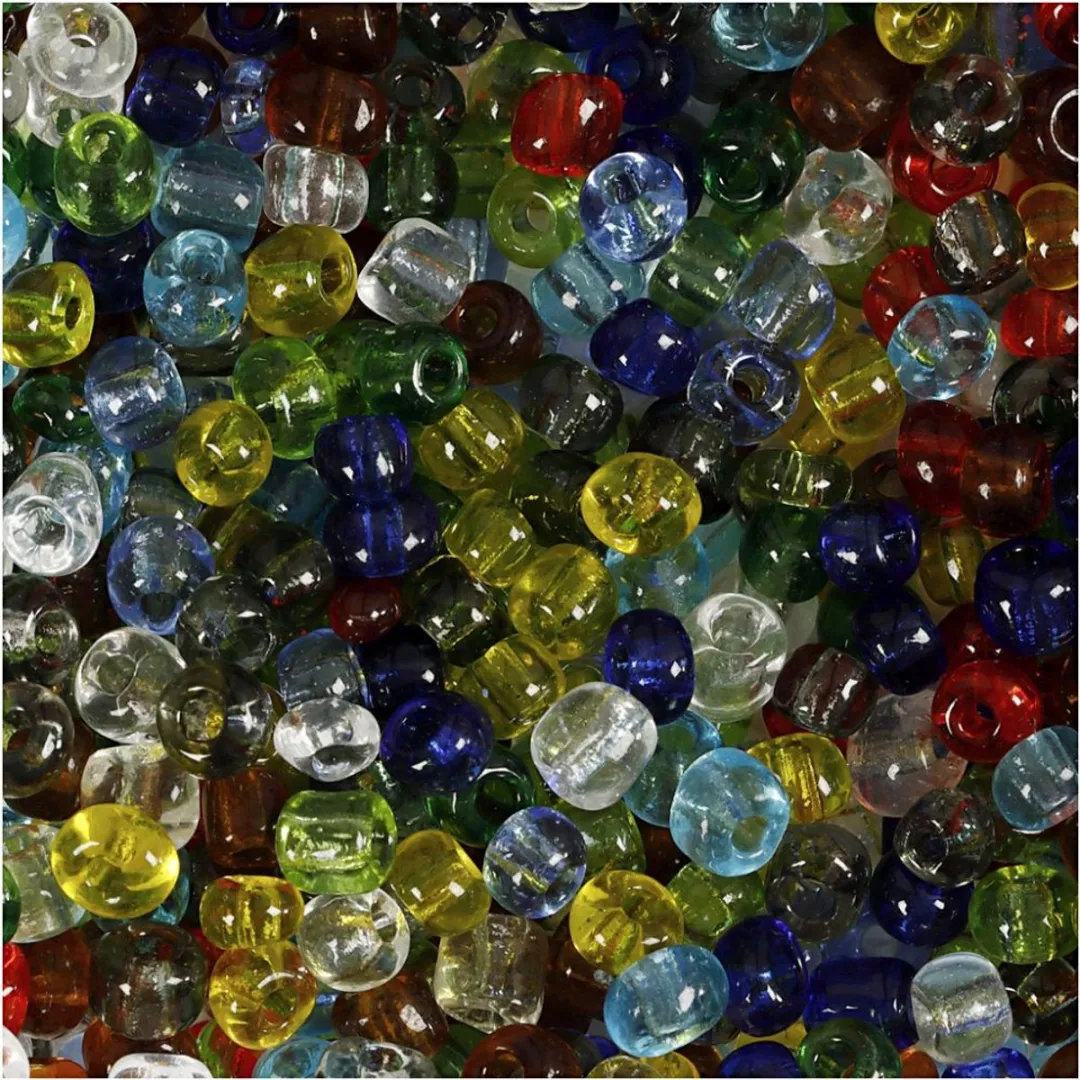 Creativ Company Rocaille Mix 5mm - 130gr - Blauw
