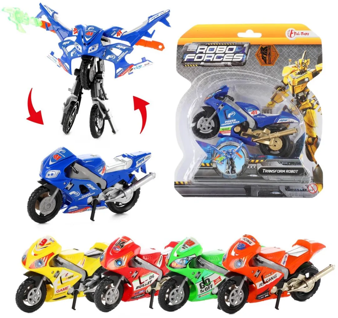 Jonotoys Roboforces 30520Z Robotmotor - Wit