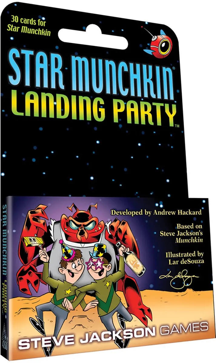 Steve Jackson Games Star Munchkin Landing Party Uitbreiding - 3-6 Spelers