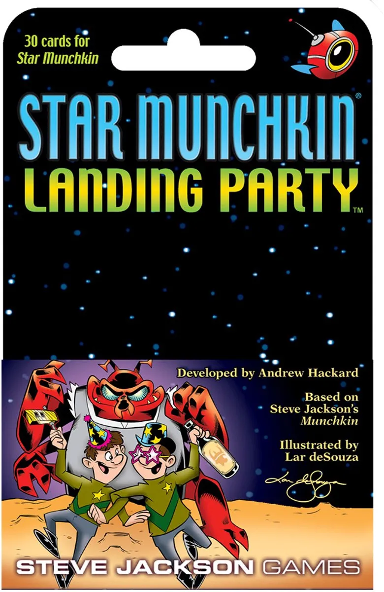 Steve Jackson Games Star Munchkin Landing Party Uitbreiding - 3-6 Spelers