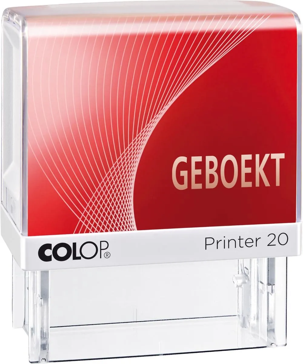 Colop Formulestempel GEBOEKT - Rood