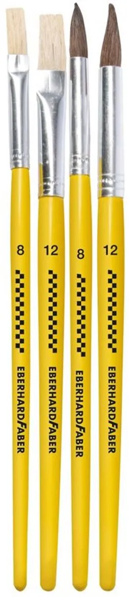 Eberhard Faber Winner Penselenset - 4 Stuks - EF-579924