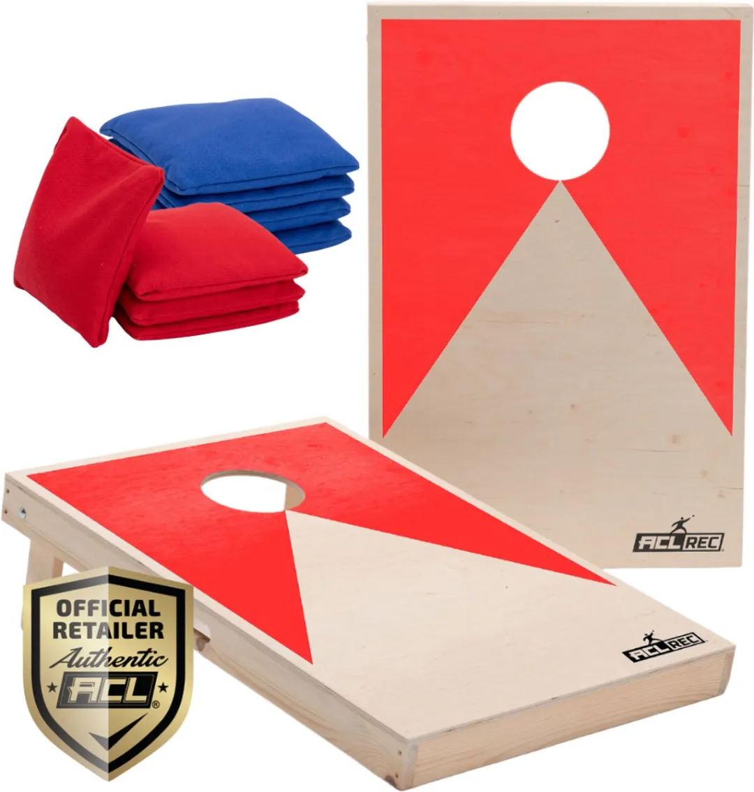 Wicked Wood Games Cornhole Set Rood Design