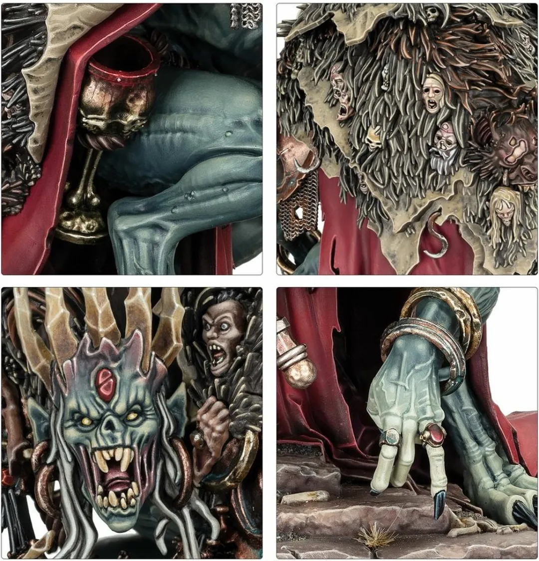 Games Workshop Warhammer Age of Sigmar Ushoran Mortarch of Delusion 61 Onderdelen