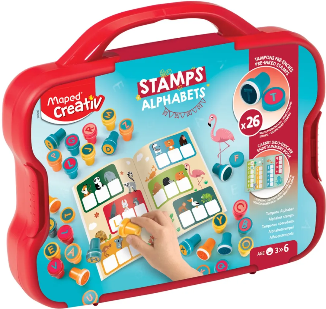 Maped Creativ Alfabet Stempelset 26 Stuks
