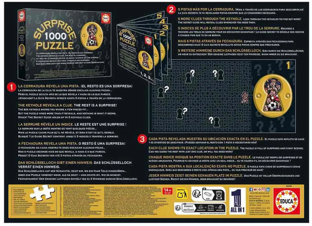 Educa ¡DISPARA! Puzzel 1000 Stuks