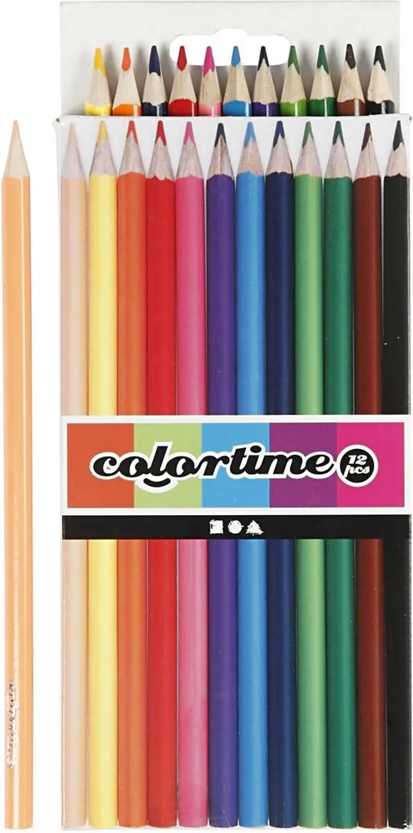 Colortime Kleurpotloden 12 Stuks