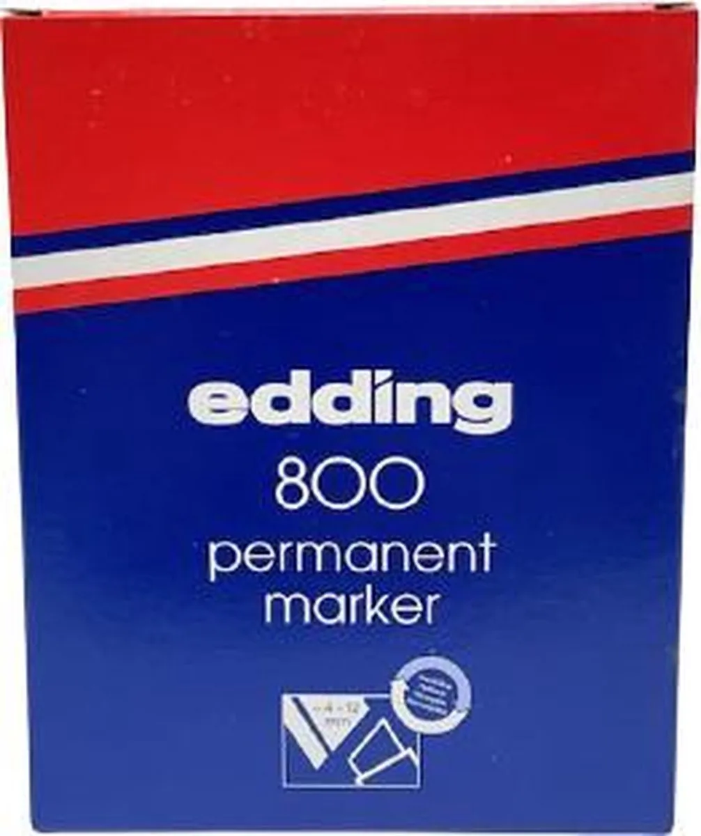 edding 800 Schuin Viltstift 4-12mm Groen - 5 Stuks - afbeelding 6 van 6