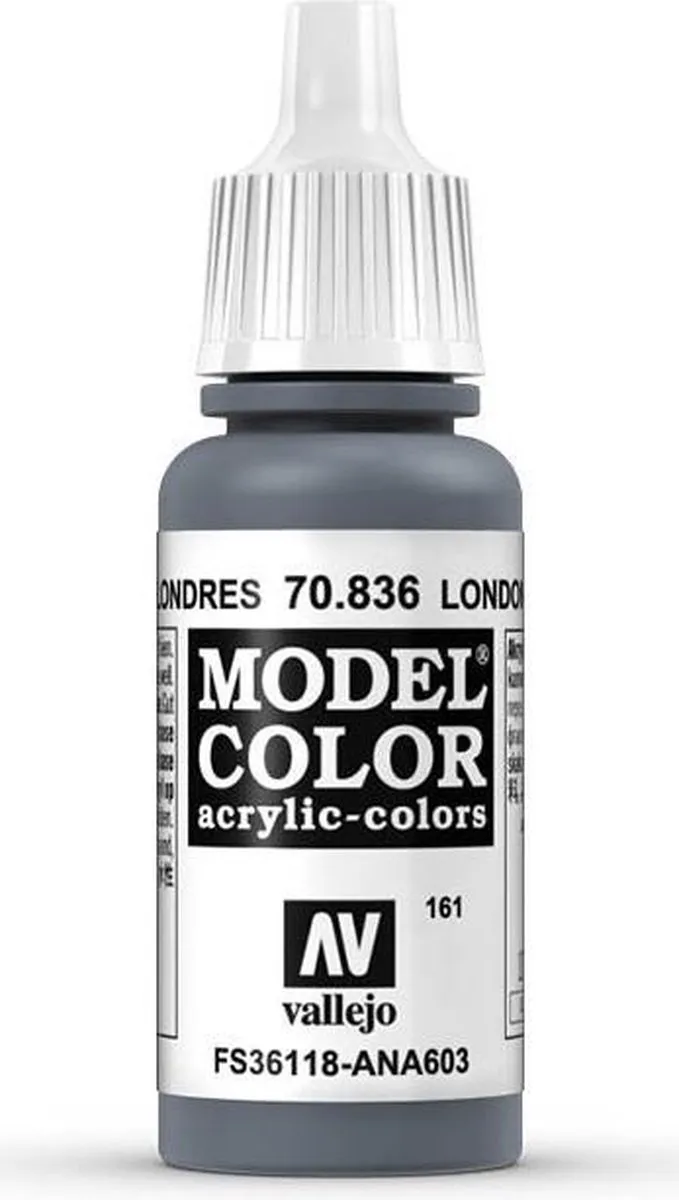 Vallejo Model Color London Grey Acrylverf 17ml