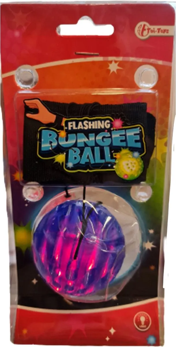 Toi-Toys Bungeebal met Licht 35484Z - Multi kleuren - afbeelding 6 van 6