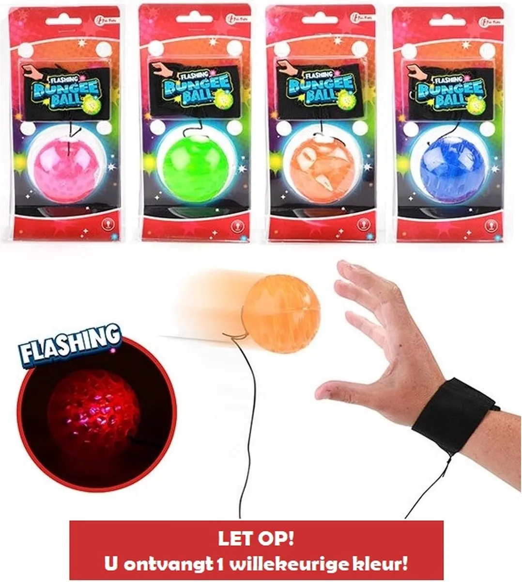 Toi-Toys Bungeebal met Licht 35484Z