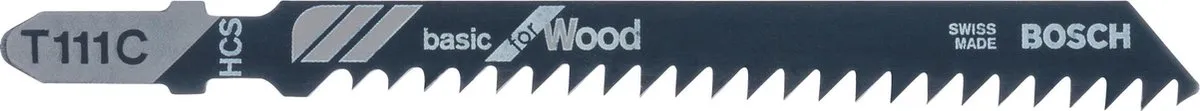 Bosch T 111 C Basic Decoupeerzaagbladen Hout - 100 Stuks - afbeelding 6 van 6