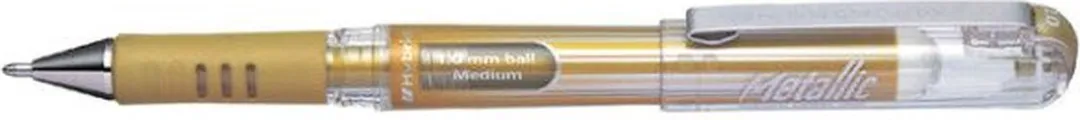 Pentel K230M Gelschrijver Metallic Goud - 12 Stuks