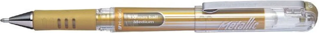 Pentel K230M Gelschrijver Metallic Goud